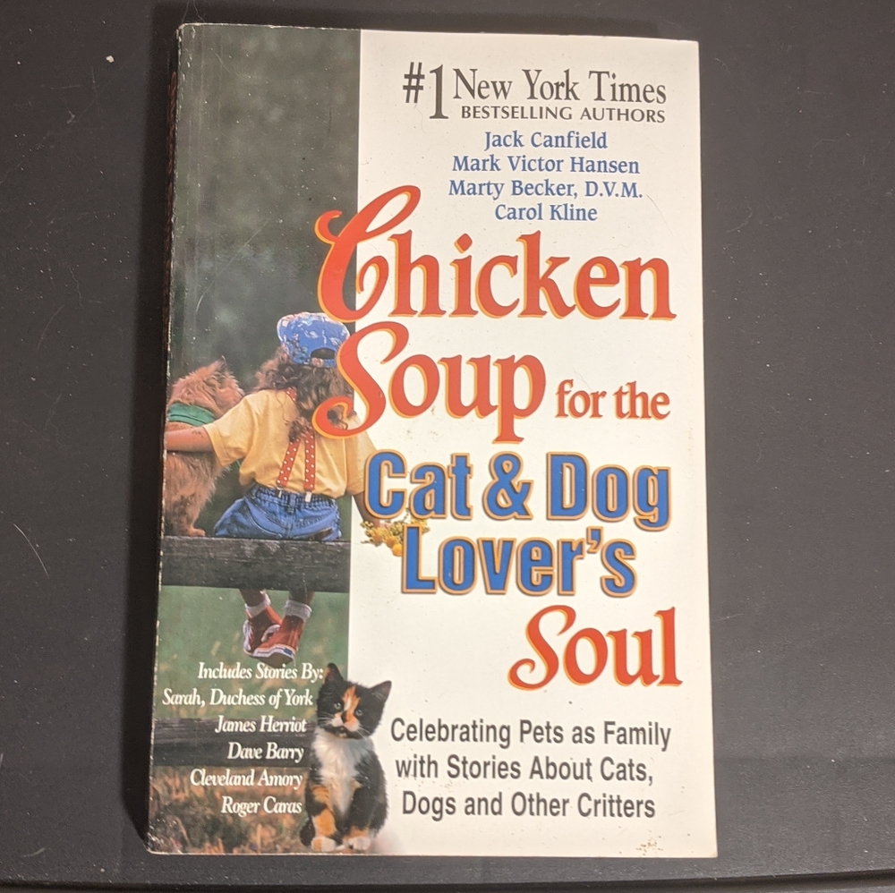 SALE Chicken Soup for the Cat and Dog Lover's Soul: Celebrating Pets as Family